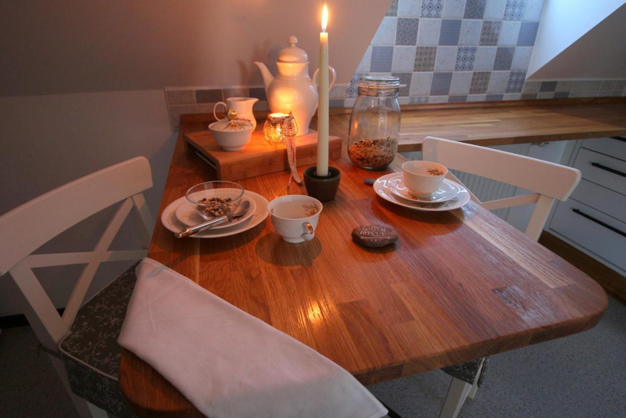 Ferienwohnung Spatzennest 프랑켄베르크작센 외부 사진